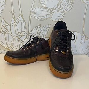Nike Air Force 1 Winterized Deep Burgundy Gum -Size 9